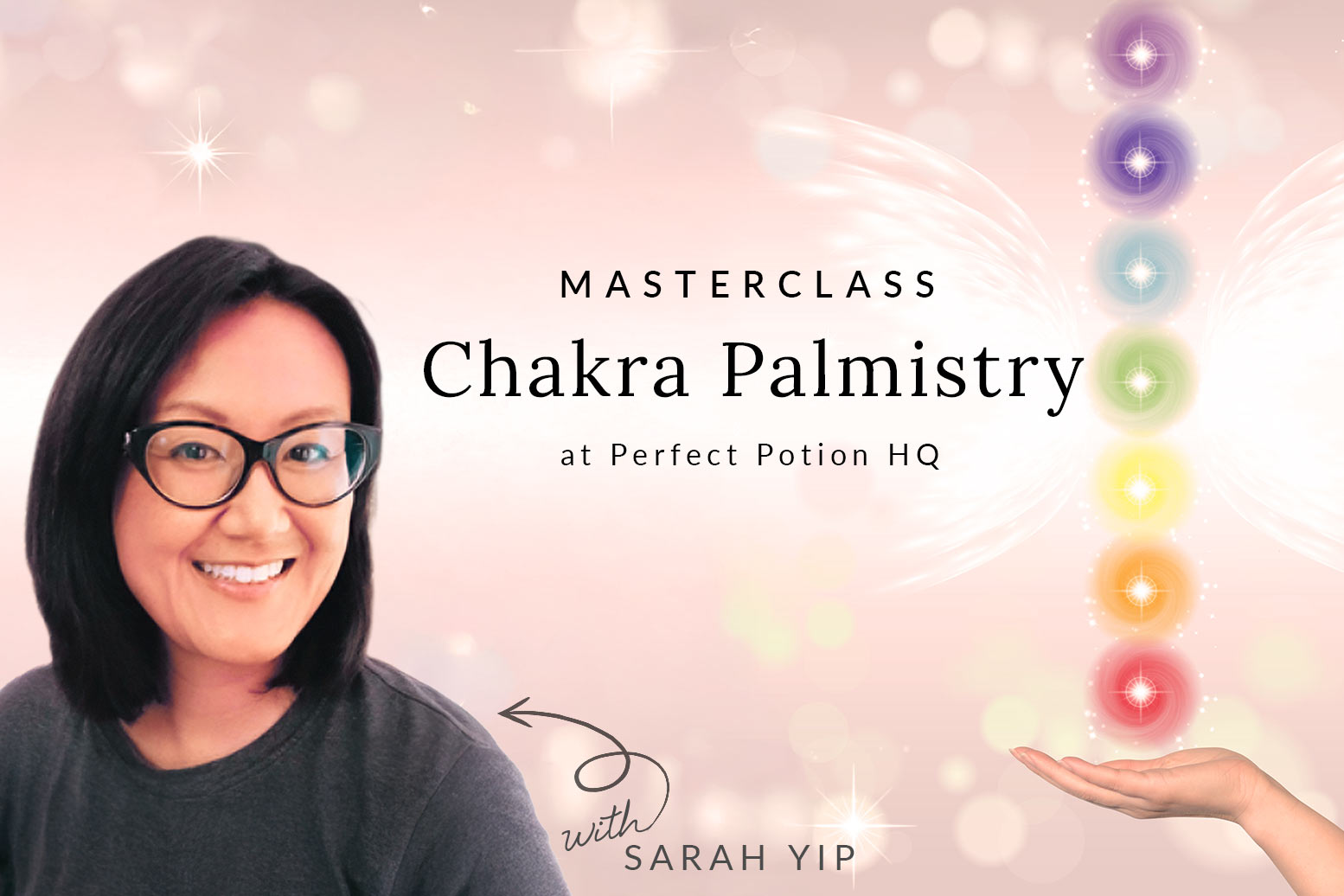 Chakra Palmistry with Sarah Yip
