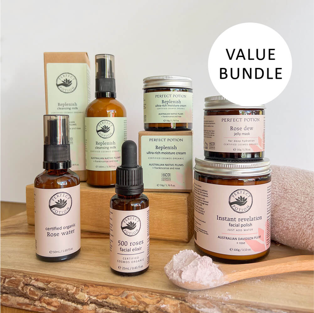 Rose Skin Care Value Bundle - Perfect Potion