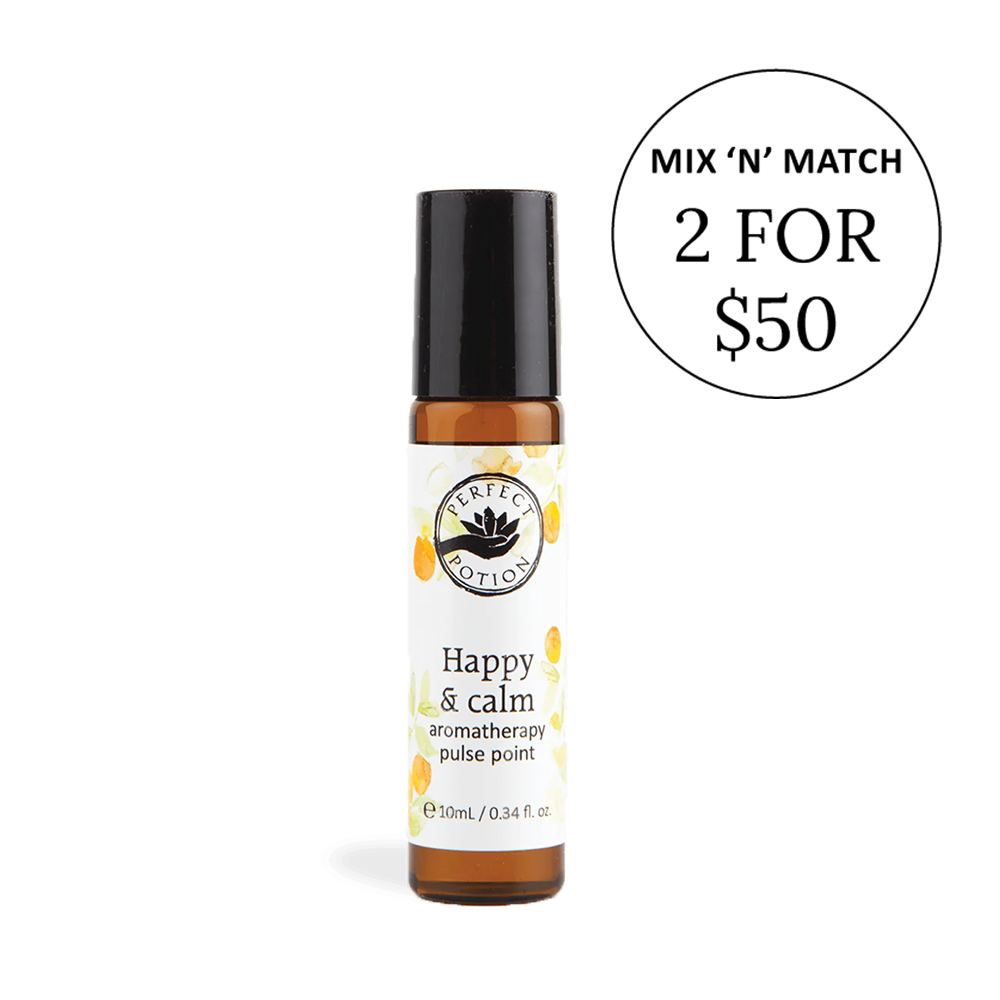 Happy & Calm Aromatherapy Pulse Point
