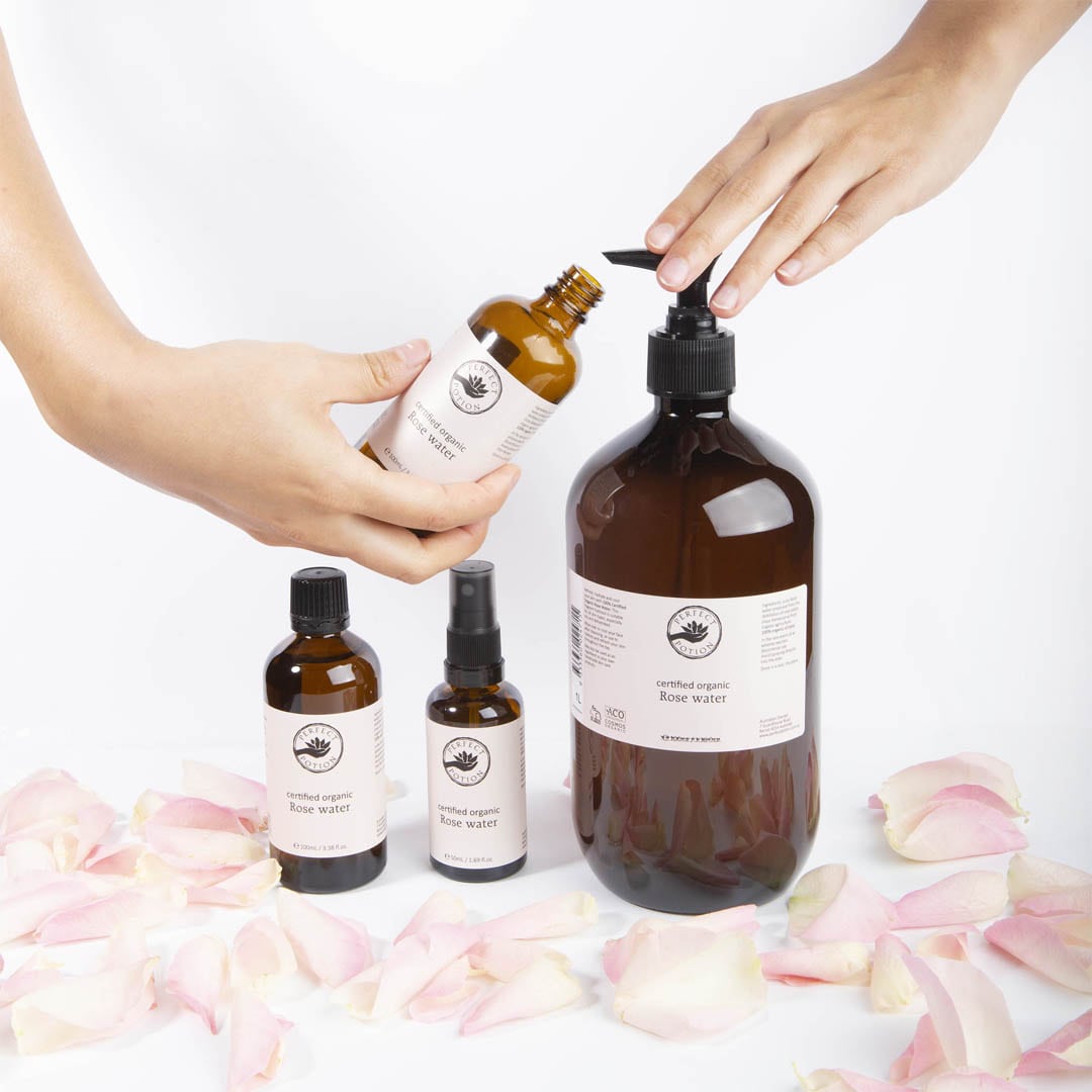 Rose Water Bulk 1L Refill Size - Perfect Potion