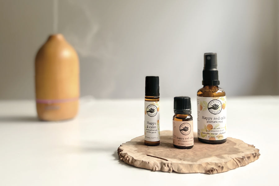 The Scent of Happiness: Eudaimonia, hedonia and essential oils