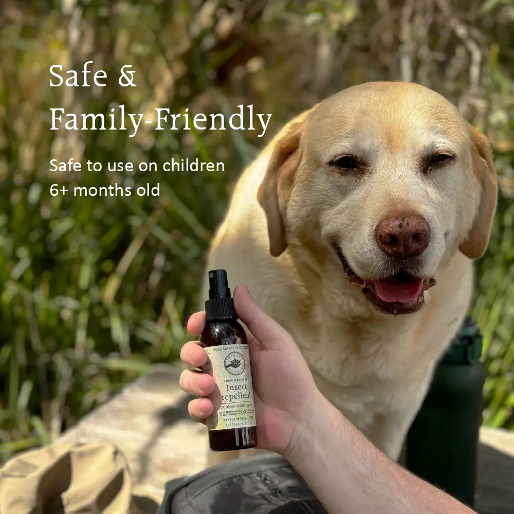 Natural Insect Repellent: Outdoor Body Spray
