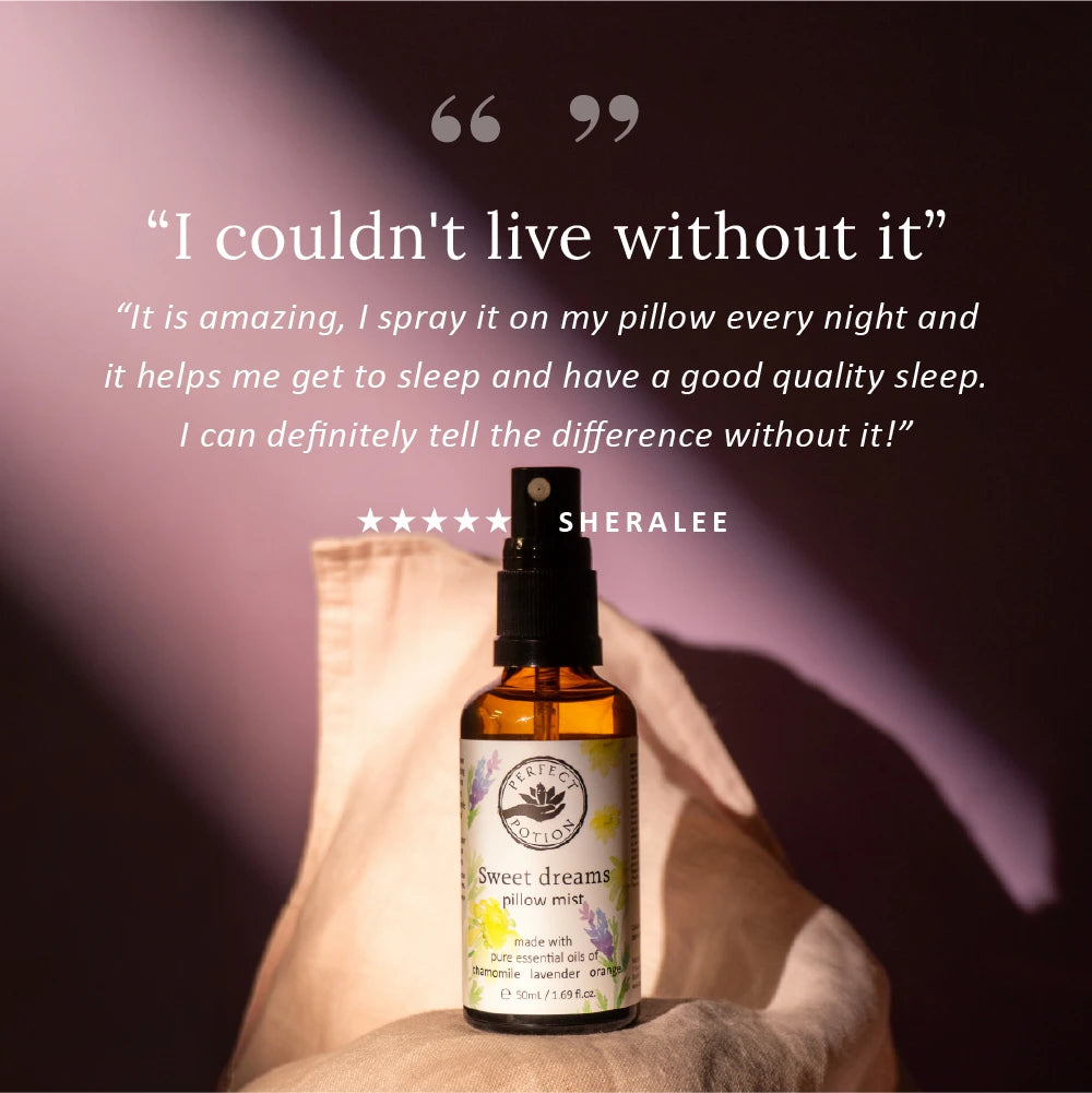 Sweet Dreams Pillow Mist - Natural Sleep Support | Perfect Potion Sweet Dreams Pillow Mist - Natural Sleep Support | Perfect Potion