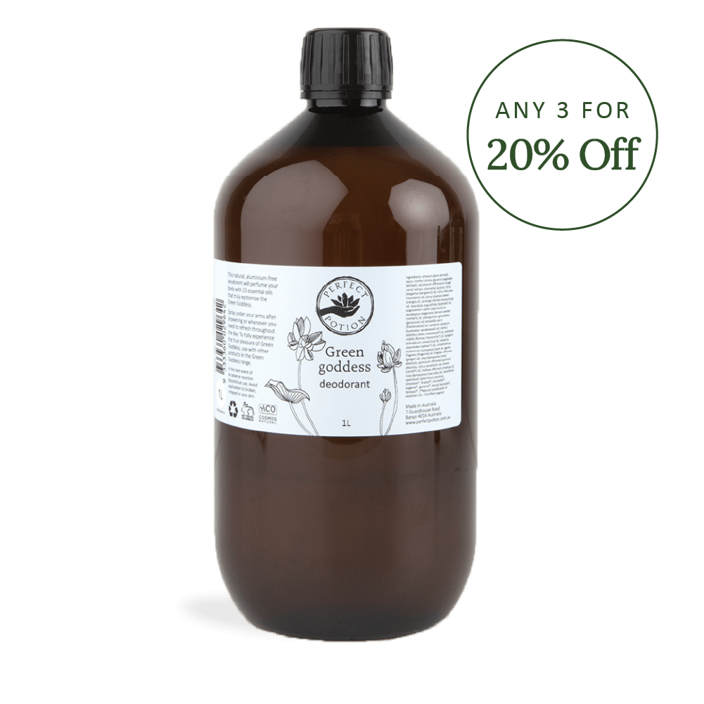 Green Goddess Deodorant 1L Bulk Refill Size