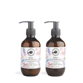 Relax Wash & Lotion Duo
