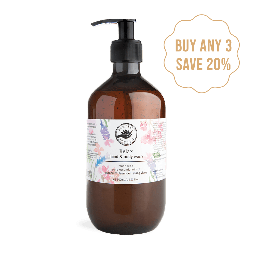 Relax Hand & Body Wash 500mL