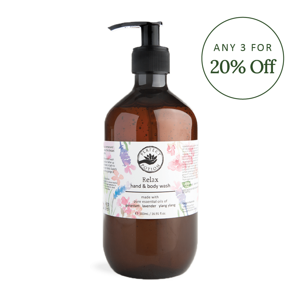 Relax Hand & Body Wash 500mL