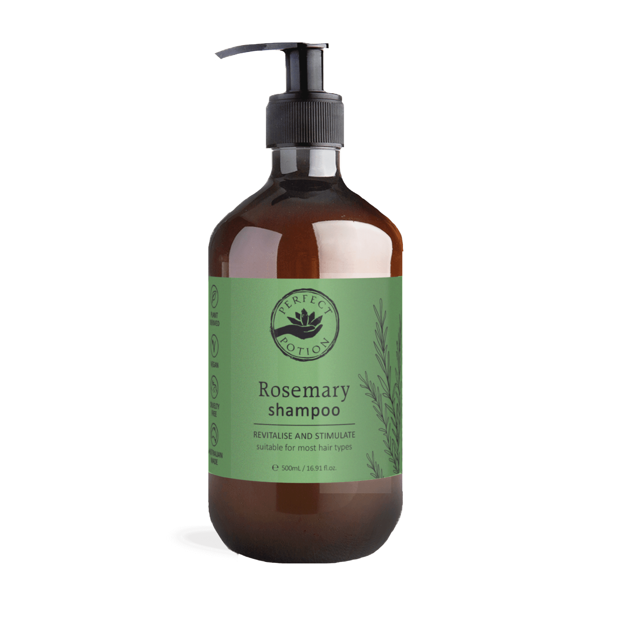 Rosemary Shampoo 500mL Perfect Potion