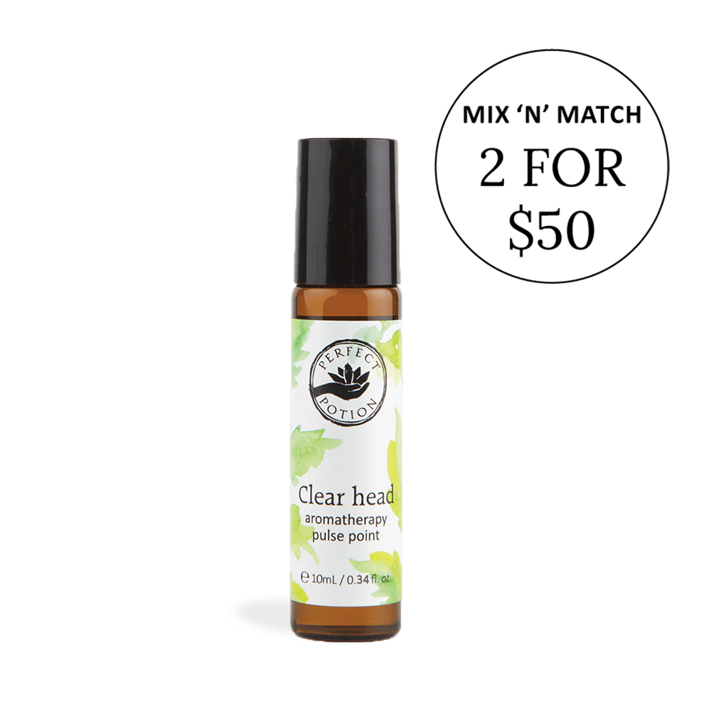 Clear Head Aromatherapy Pulse Point