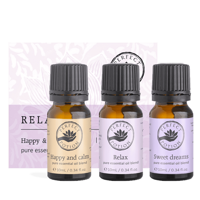 Relax Essential Oil Blend Kit - Diffuser Oils | Perfect Potion