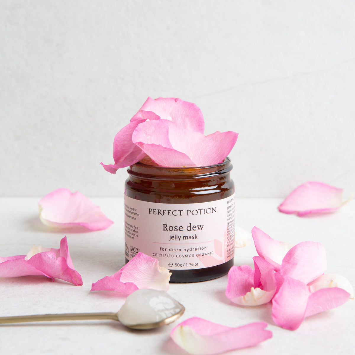 Organic Rose Dew Jelly Mask - Perfect Potion