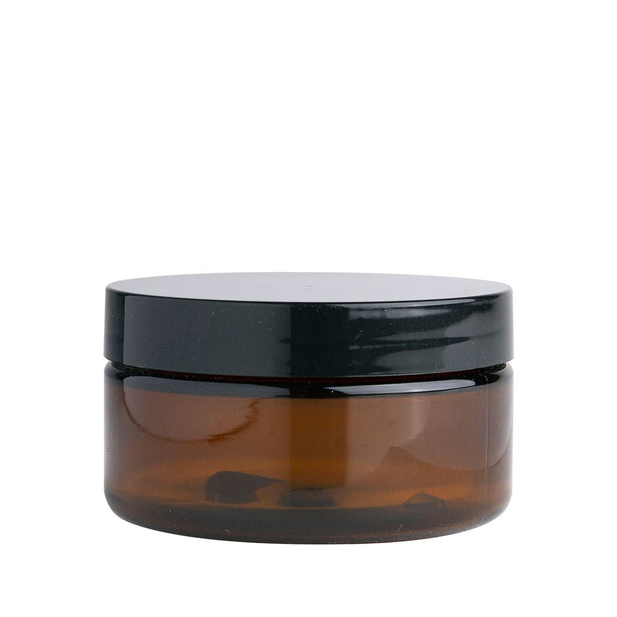 Amber PET jar with cap - 100g